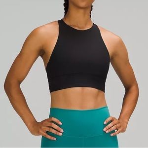 Lululemon Energy High-Neck Ribbed Sports Bra
